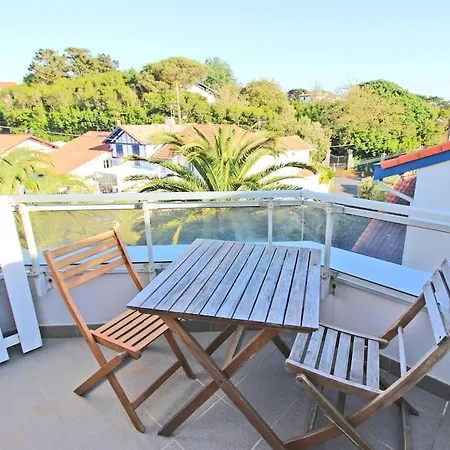 Vue 180 ° Sur L'ocean Plage A Pieds Anglet