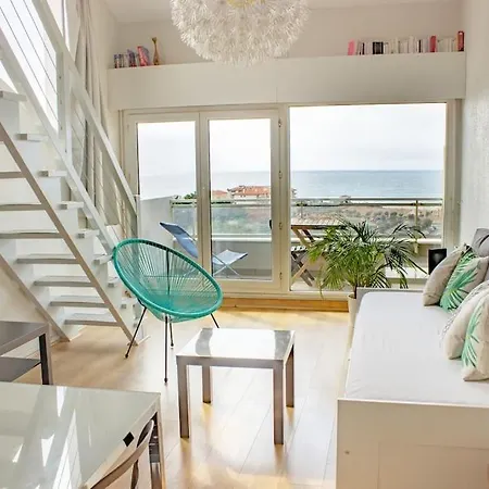 Vue 180 ° Sur L'ocean Plage A Pieds Apartamento *